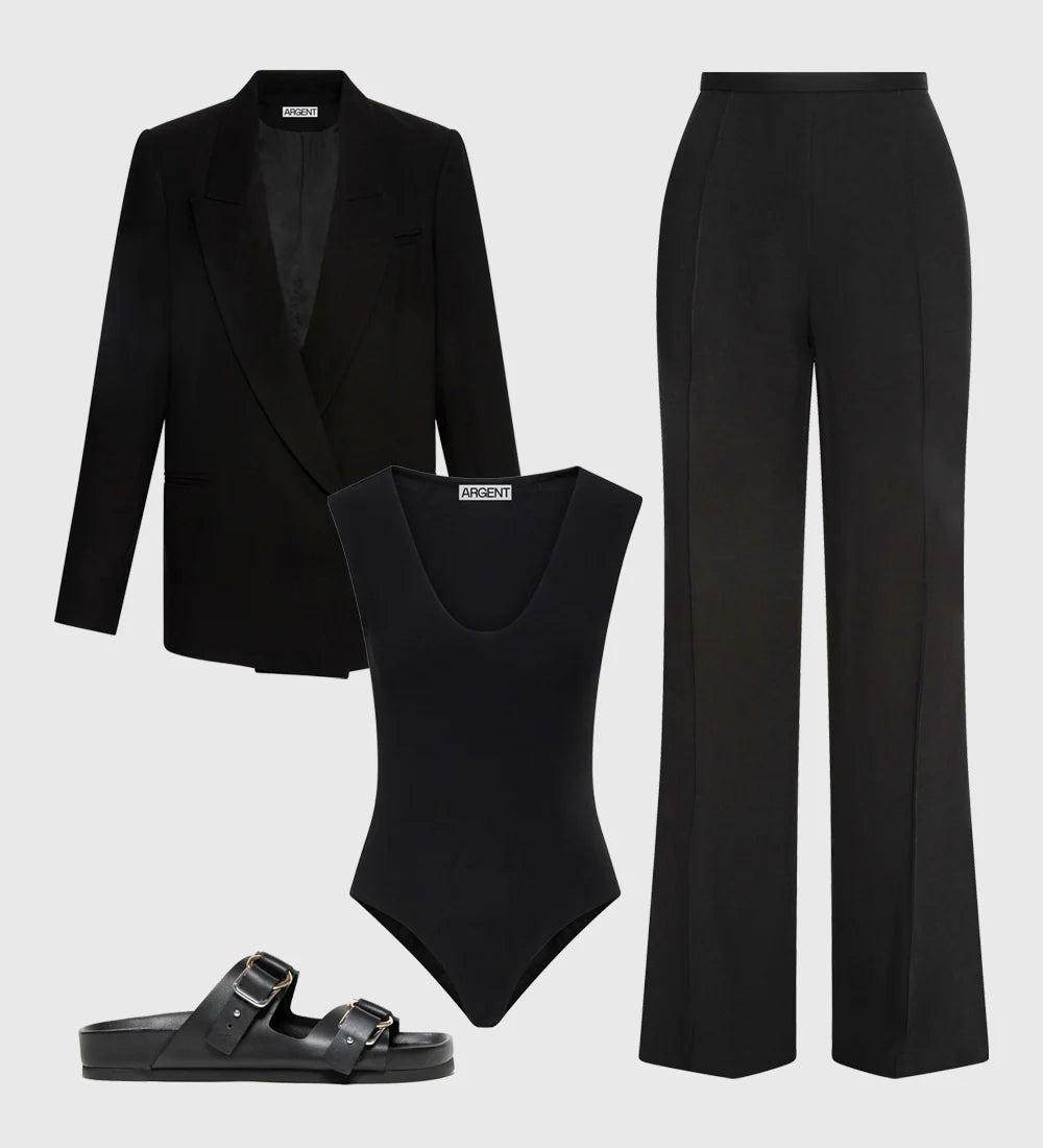 Bold and Creative All-Black Outfits