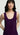 Tank in Silk Charmeuse | Grape