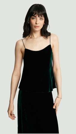 Camisole in Velvet | Women's Tops | Argent
