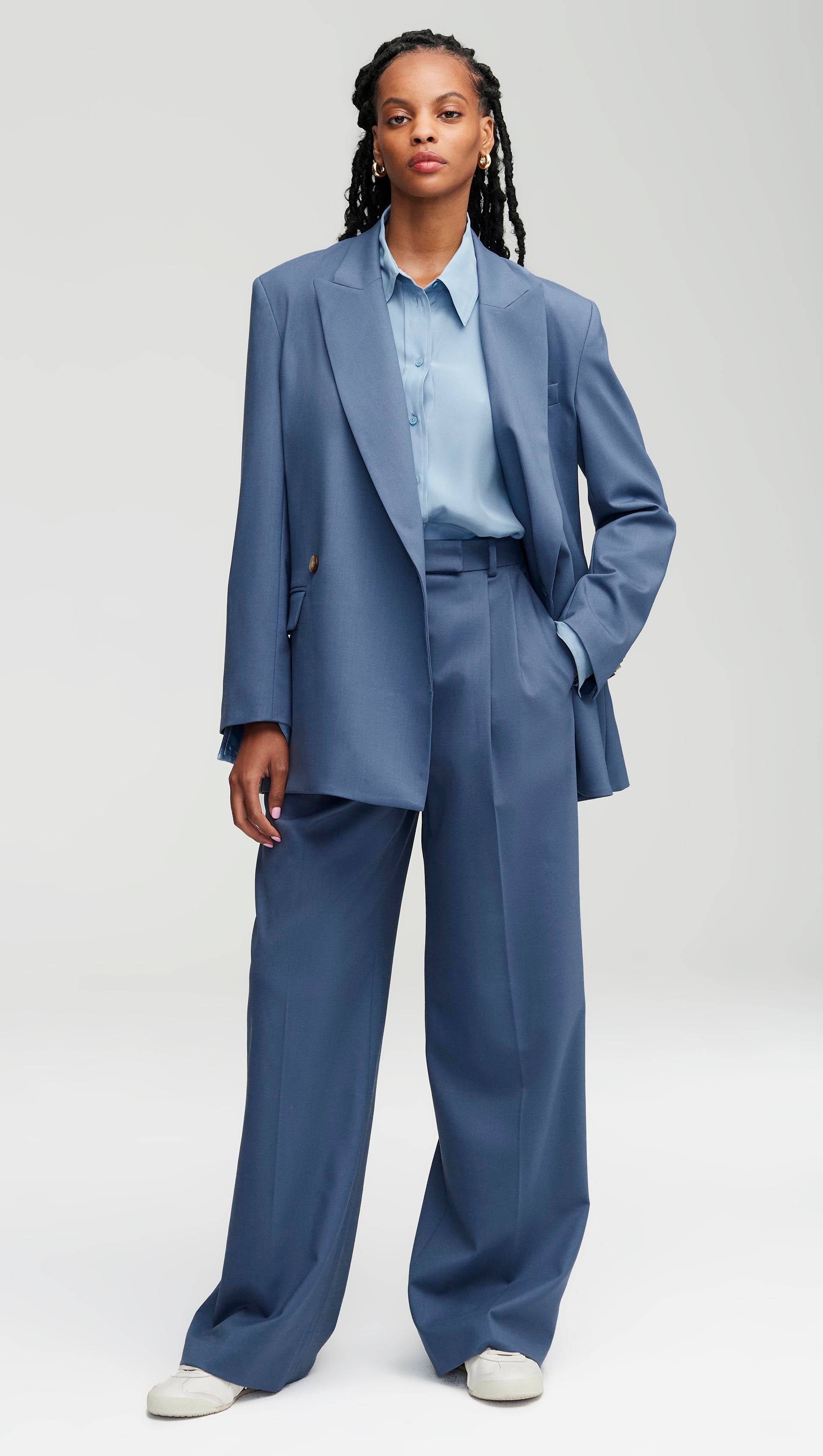 Blazer and Pants Set Women 2 Piece Tuxedo Suit Office Business Women Pant  Suits : : Clothing, Shoes & Accessories