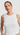 Isabel Rib Tank in Organic Cotton | White