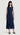 Button Dress in Linen | Denim