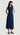 Button Dress in Linen | Denim