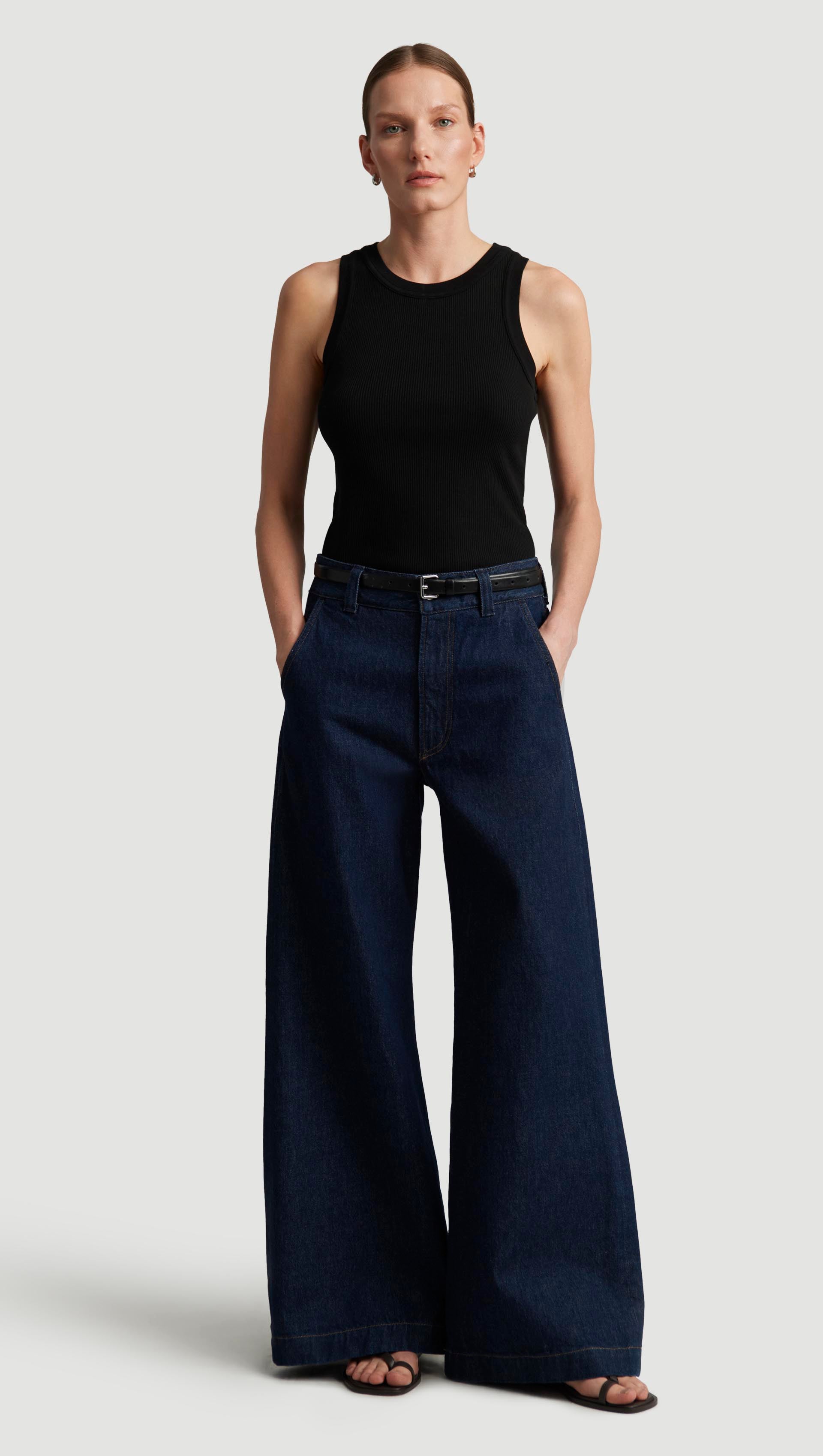 Beverly Trouser in Regenerative Cotton | Summit