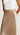Bias Midi Skirt in Viscose Satin | Taupe