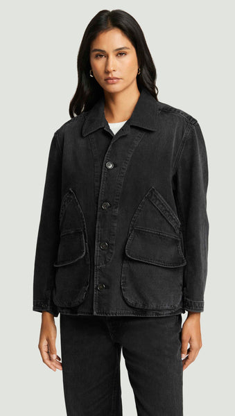 Abra Work Jacket in Regenerative Cotton | Women's Jackets | Argent