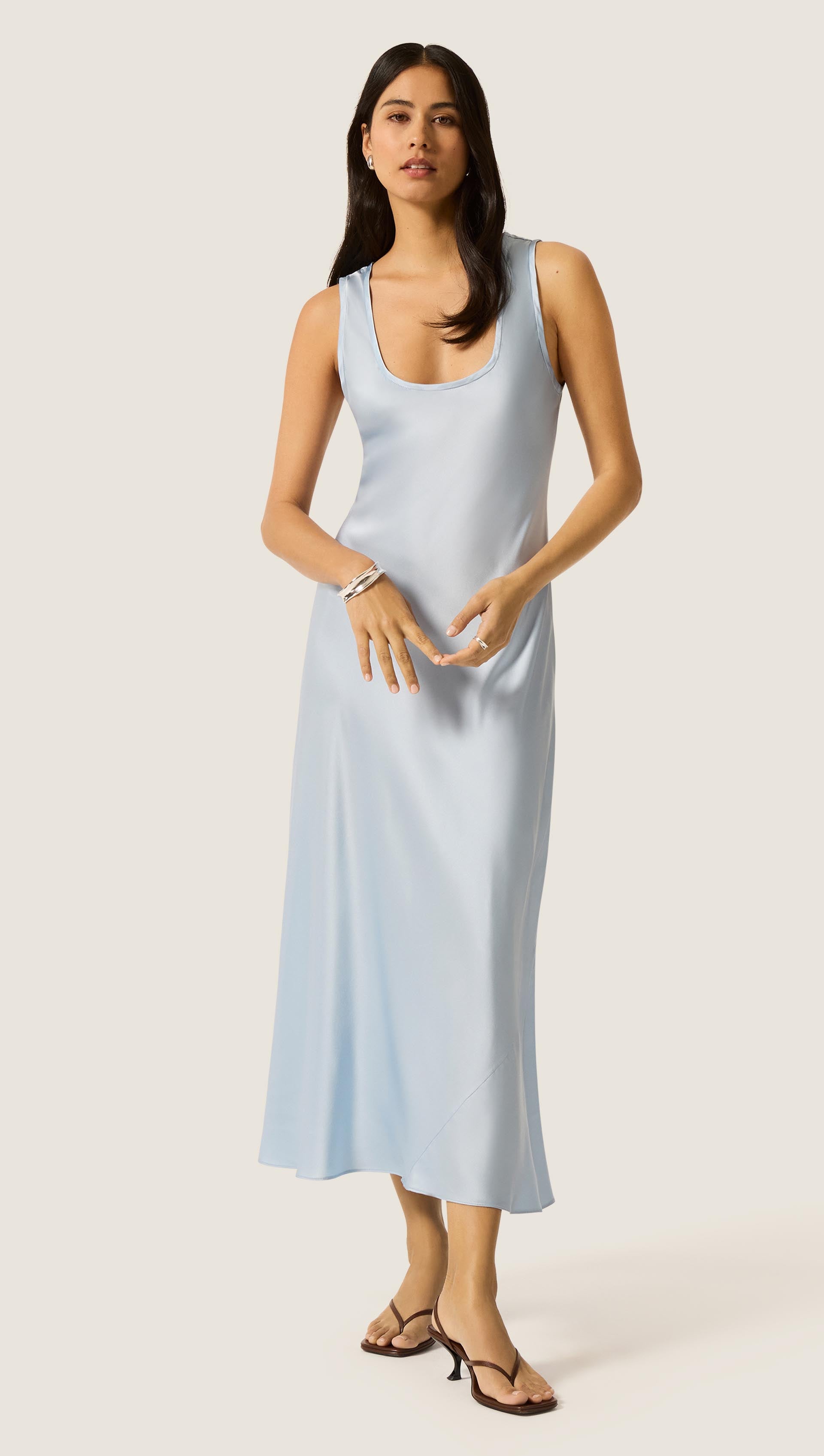 light blue tank dress Softest Tank Dress