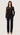 Low Rise Straight Leg Trouser in Seasonless Wool | Black
