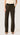 Colorblocked Straight Leg Trouser in Seasonless Wool | Black/Tobacco