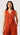 Double-Breasted Waistcoat in Linen Twill | Deep Persimmon