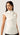 Ruched Blouse in Silk Charmeuse | Ivory