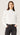 Tie Back Top in Silk Twill | Ivory