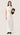 Ruched Dress in Silk Charmeuse | Ivory
