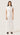 Ruched Dress in Silk Charmeuse | Ivory