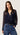 Sheer Blouse in Silk Georgette | Midnight
