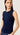 Knit Tank in Stretch Rayon | Navy