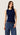Knit Tank in Stretch Rayon | Navy