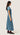 Short Sleeve Bias Dress in Silk Charmeuse | Steel Blue
