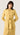 Belted Double-Breasted Blazer in Viscose Linen | Sunflower