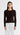 Knit Longsleeve Crew in Merino Silk | Chocolate