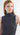 Sleeveless Turtleneck in Stretch Wool | Grey