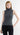 Sleeveless Turtleneck in Stretch Wool | Grey