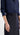 Tailored Skirt In Wool | Navy Pinstripe