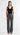 Straight Leg Trouser in Textured Cotton Wool | Salt and Pepper