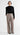 Soho Trouser in Wool | Beige Pinstripe