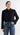 Cropped Jacket in Textured Wool Blend | Black