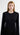 Double-Breasted Midi Dress in Viscose | Black