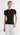 Ribbed High-Neck in Merino Silk | Chocolate