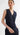 Double-Breasted Waistcoat in Textured Wool Blend | Midnight