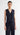 Double-Breasted Waistcoat in Textured Wool Blend | Midnight