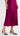 Bias Dress in Silk Charmeuse | Magenta