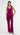 Wide Leg Trouser in Seasonless Wool | Magenta