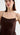 Camisole in Silk Charmeuse | Dark Roast