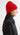 Beanie in Lambswool | Red