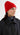 Beanie in Lambswool | Red