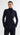 Double-Breasted Blazer in Textured Wool Blend | Midnight