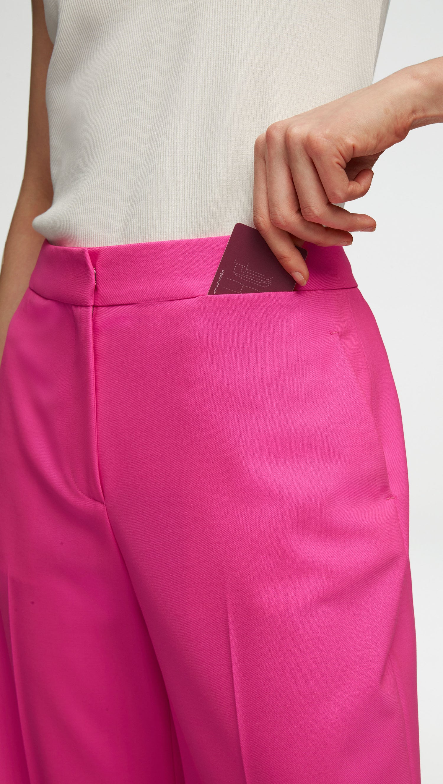 Zara, Pants & Jumpsuits, New Zara Pink High Waisted Trousers Size Xs