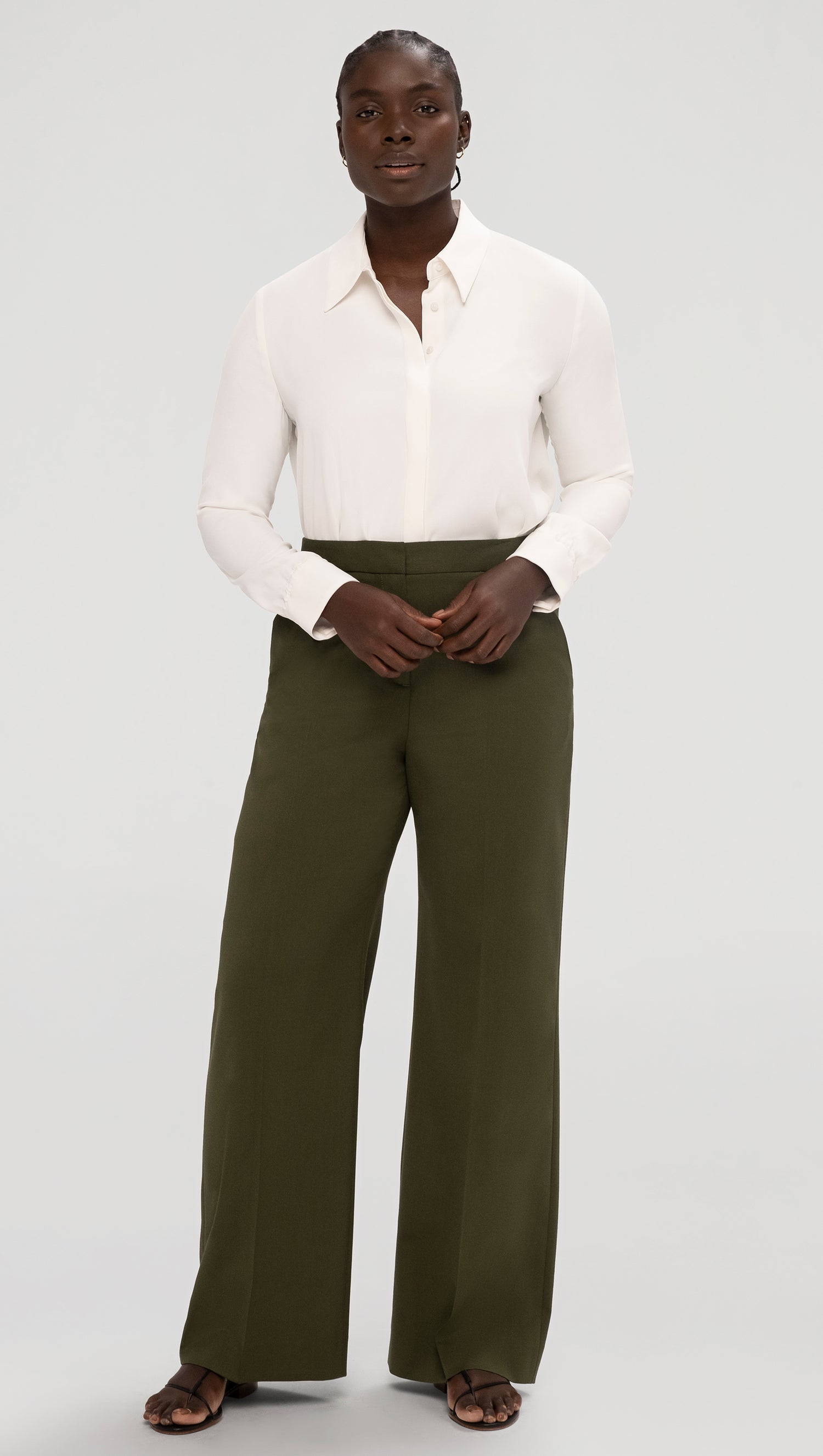 Tailored Trousers for Women | Black, White, Wool & Cotton | Jigsaw