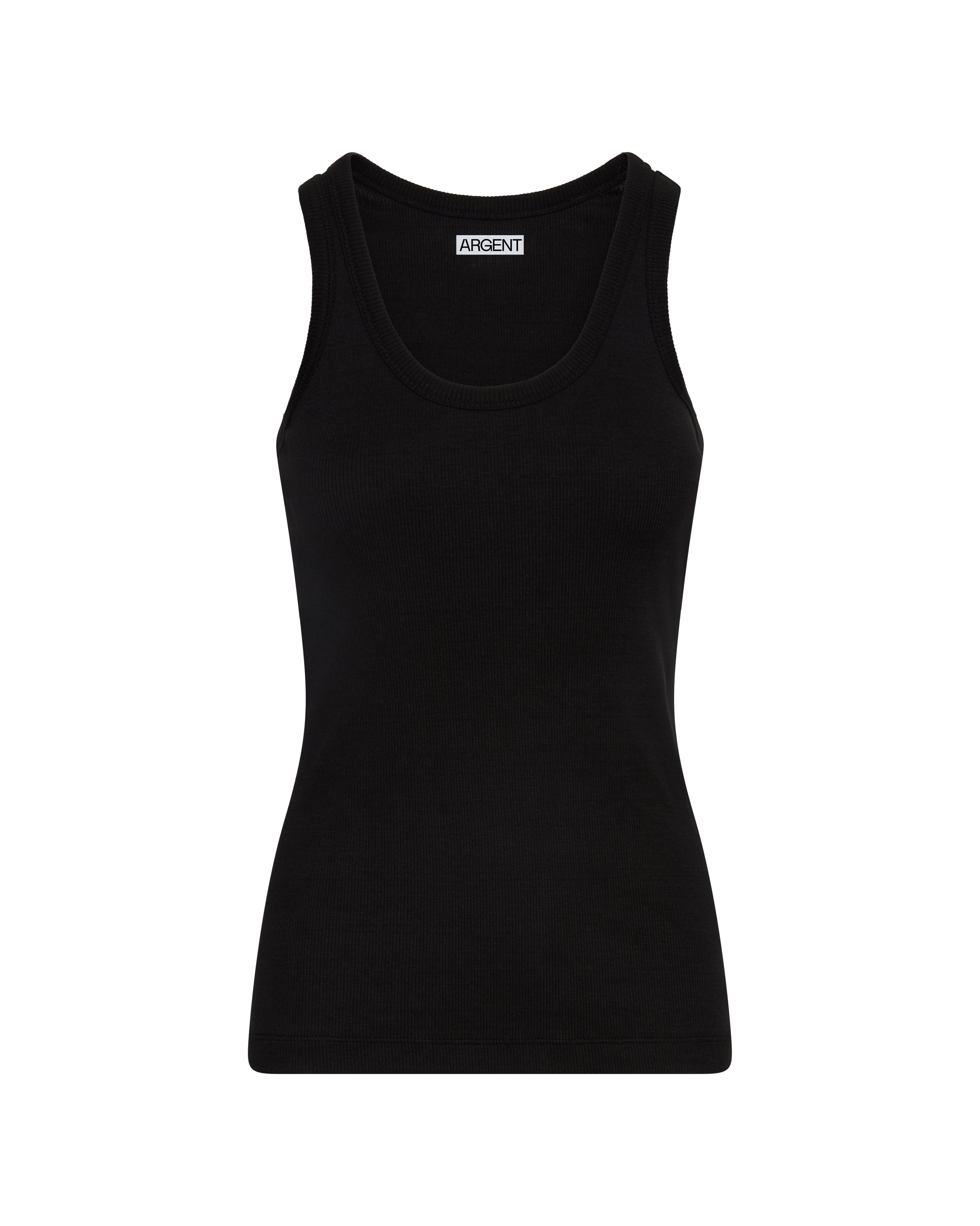 Zenana Outfitters Women's 2 Pack Basic Ribbed Racerback Tank Tops - Super Stretch Cotton Blend
